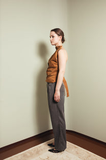 Waist fold trousers S-M